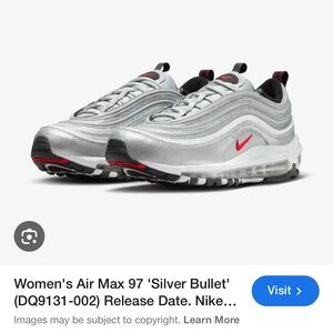 Air max 97 OG SILVER BULLET women’s Sz 8